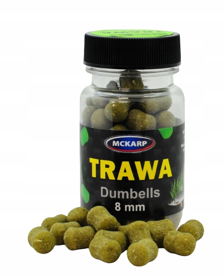GRASS DUMBELLS MCKARP 8mm PRZYNĘTA 24H SKUTECZNA