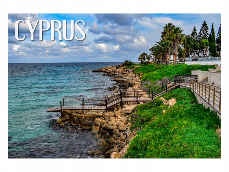 CYPR - Protaras - Turystyka - Magnes na lodówkę