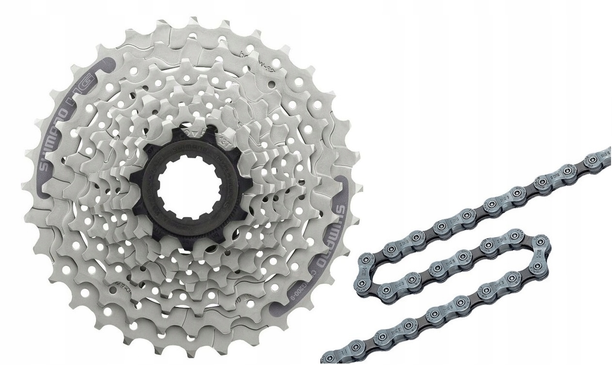 

Kaseta Shimano 9rz 11-32 łańcuch Zestaw