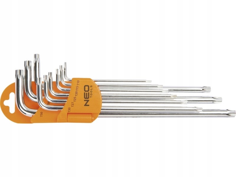 

Klucze torx Neo 09-526 z magnesem (9 elementów)