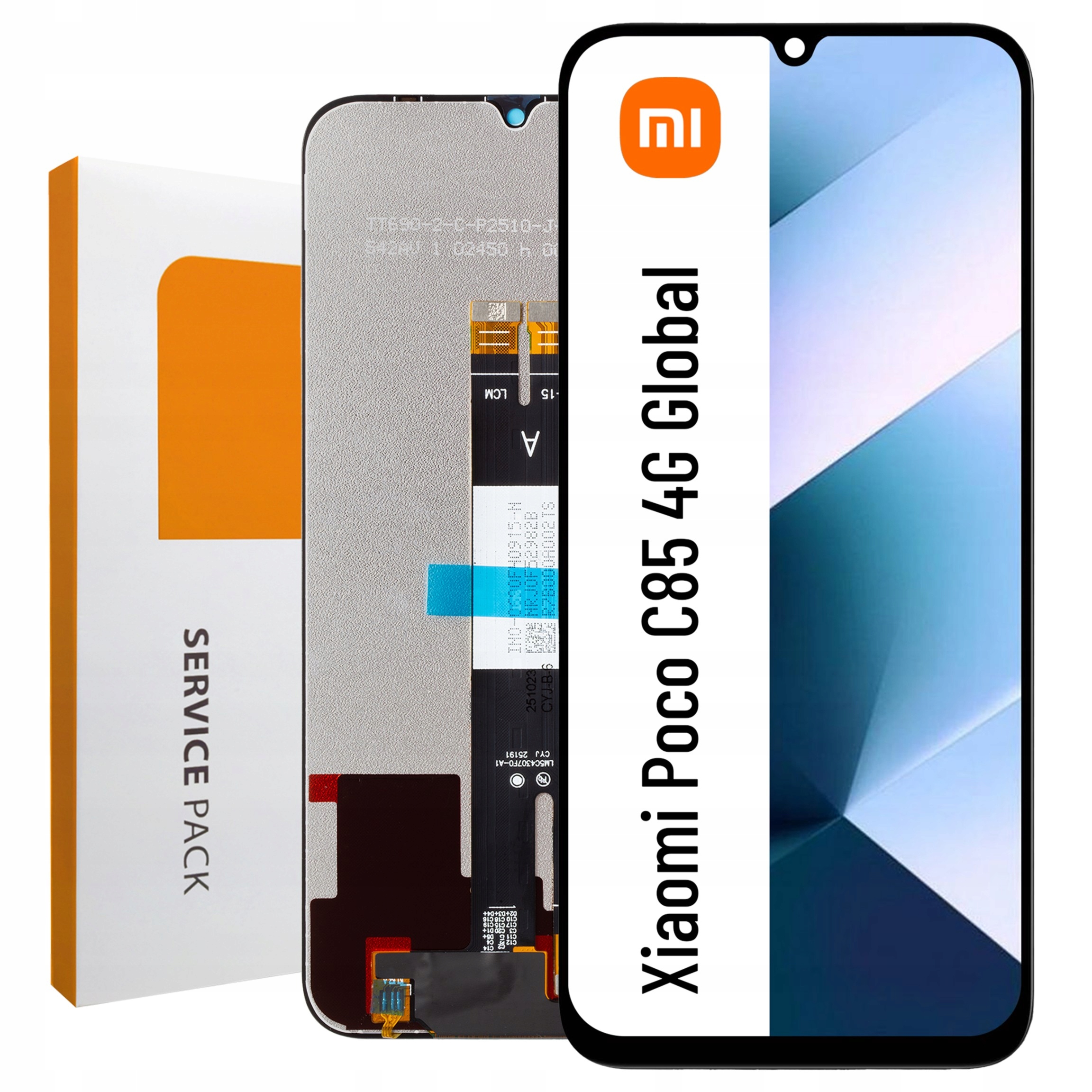 LCD pro Poco C85 4G Service Pack Matrix Originál Zila Global