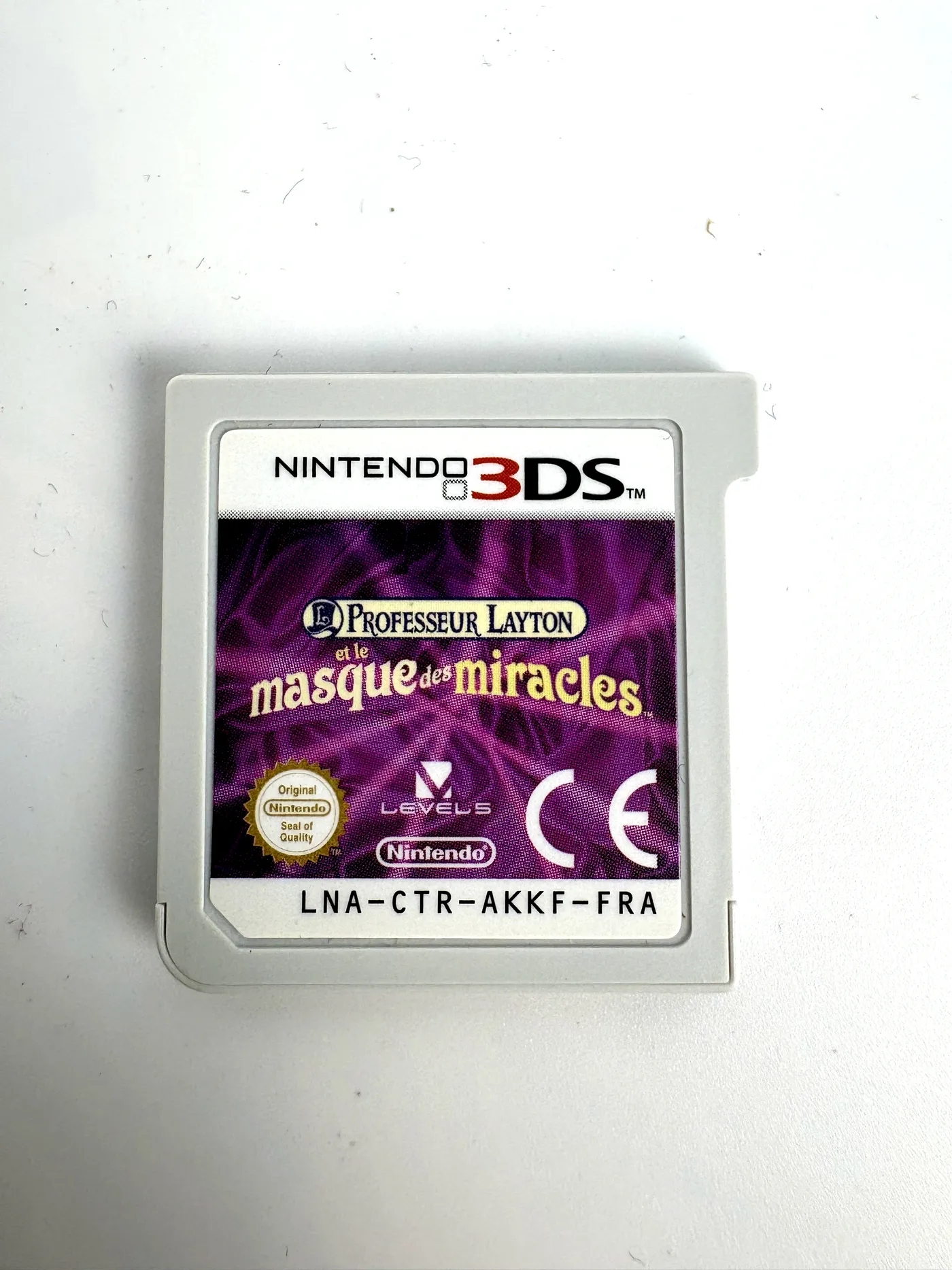 Professor Layton and the Miracle Mask Nintendo 3DS (sama gra) (FR)