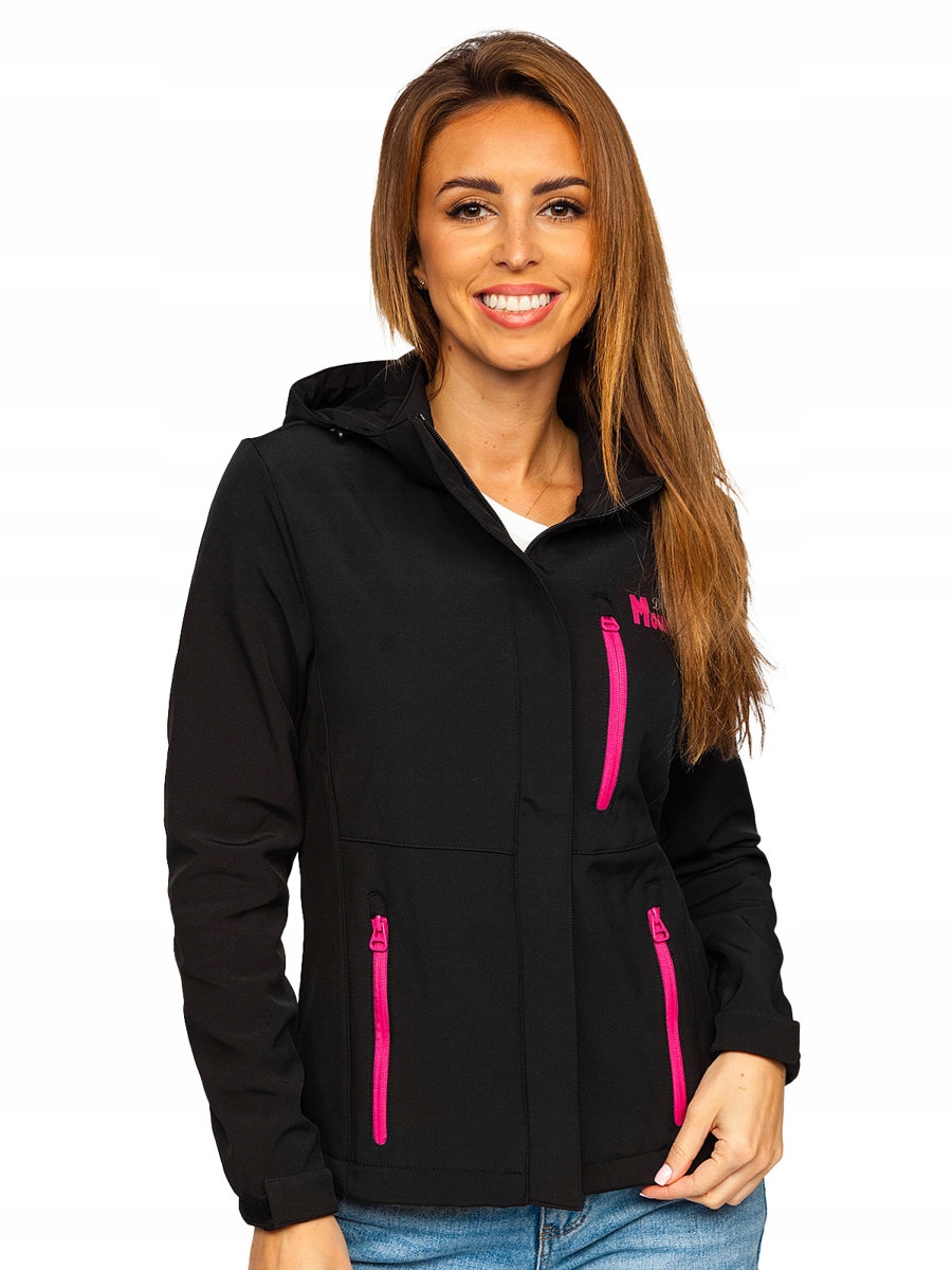 

Kurtka Softshell Z Kapturem Czarna HH028 Denley_xl