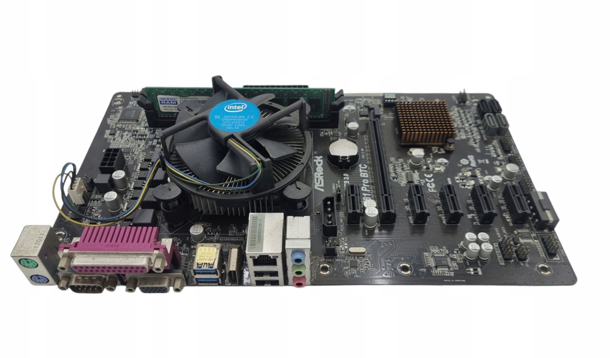 Zestaw ASRock H81 PRO BTC R2.0 ATX + G1840 + RAM 4GB + chłodzenie w Łódź -  Sklep, Opinie, Cena w Allegro