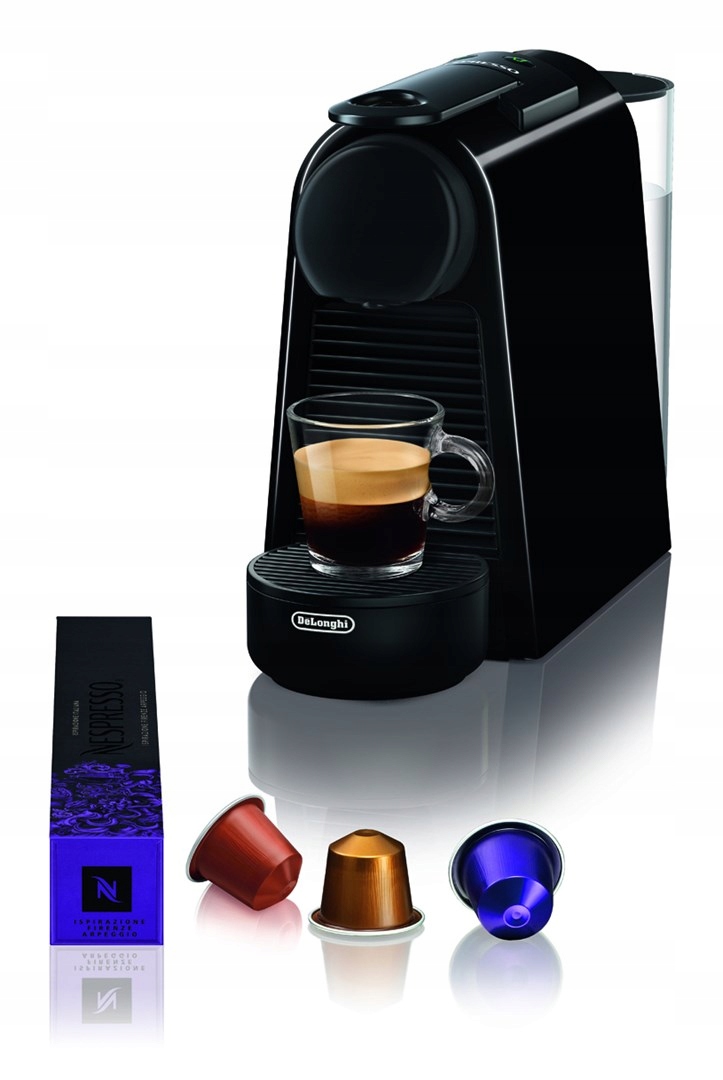 Kapslový kávovar DeLonghi EN85.B Essenza na kapsle, malý