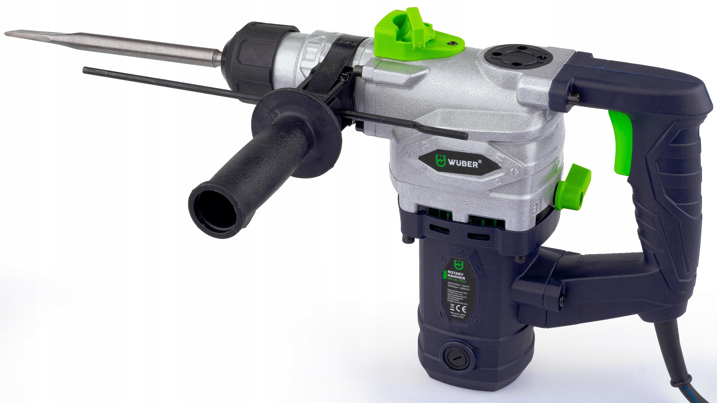 WIERTARKA MŁOTOWIERTARKA MŁOT UDAROWY MOCNA SDS+ WIERTŁA SZPICAK PRZECINAK Typ uchwytu SDS Plus