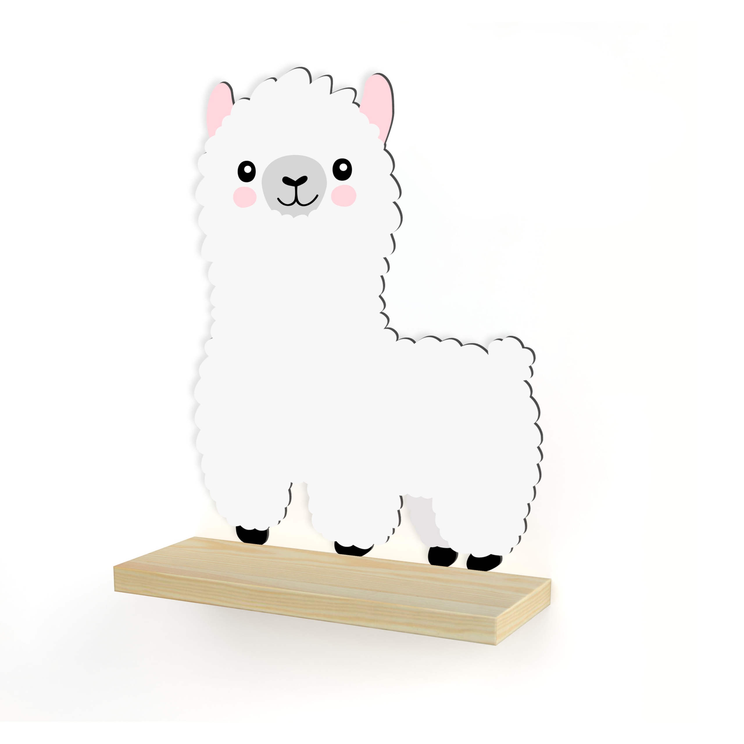 DREWNIANA PÓŁKA HIT ALPAKA PÓŁKI SKANDYNAWSKIE