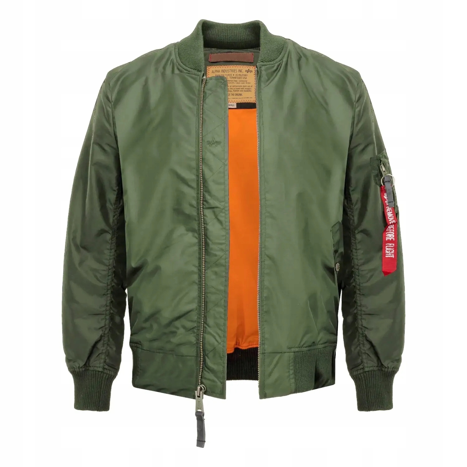 Pánská bunda Alpha Industries MA-1 Tt Sage-green 191103-01 vel. M