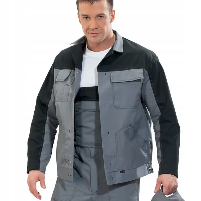 Mikina do pasu Work barva popelavá M (48-50)