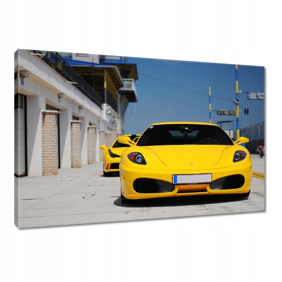 

Obrazy 90x60 Ferrari