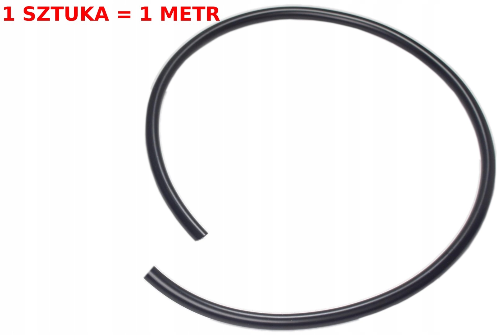 Przewód Paliwa ŚR.5mm 1 Metr Pvc Czarny Germany