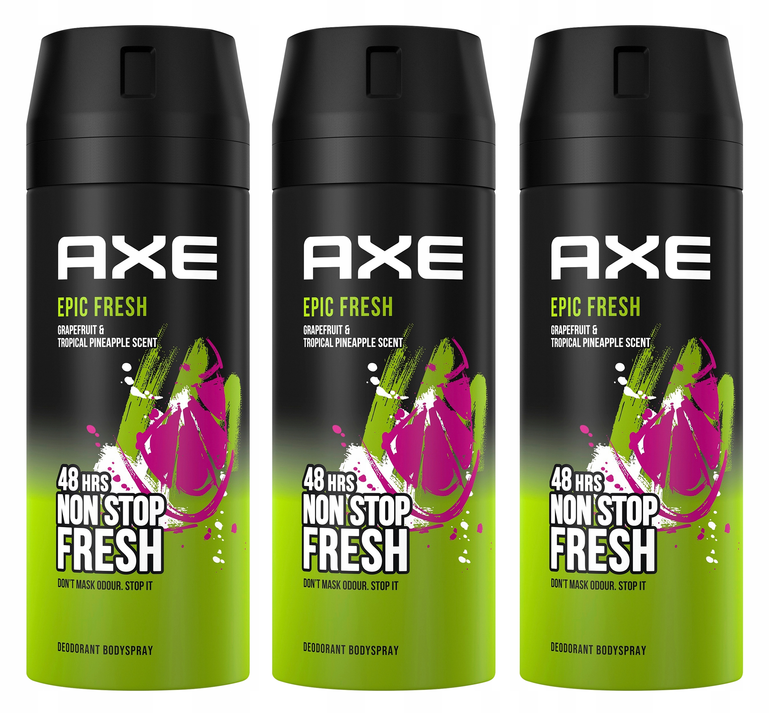 

Axe Epic Fresh Body dezodorant 3x150 ml Deo
