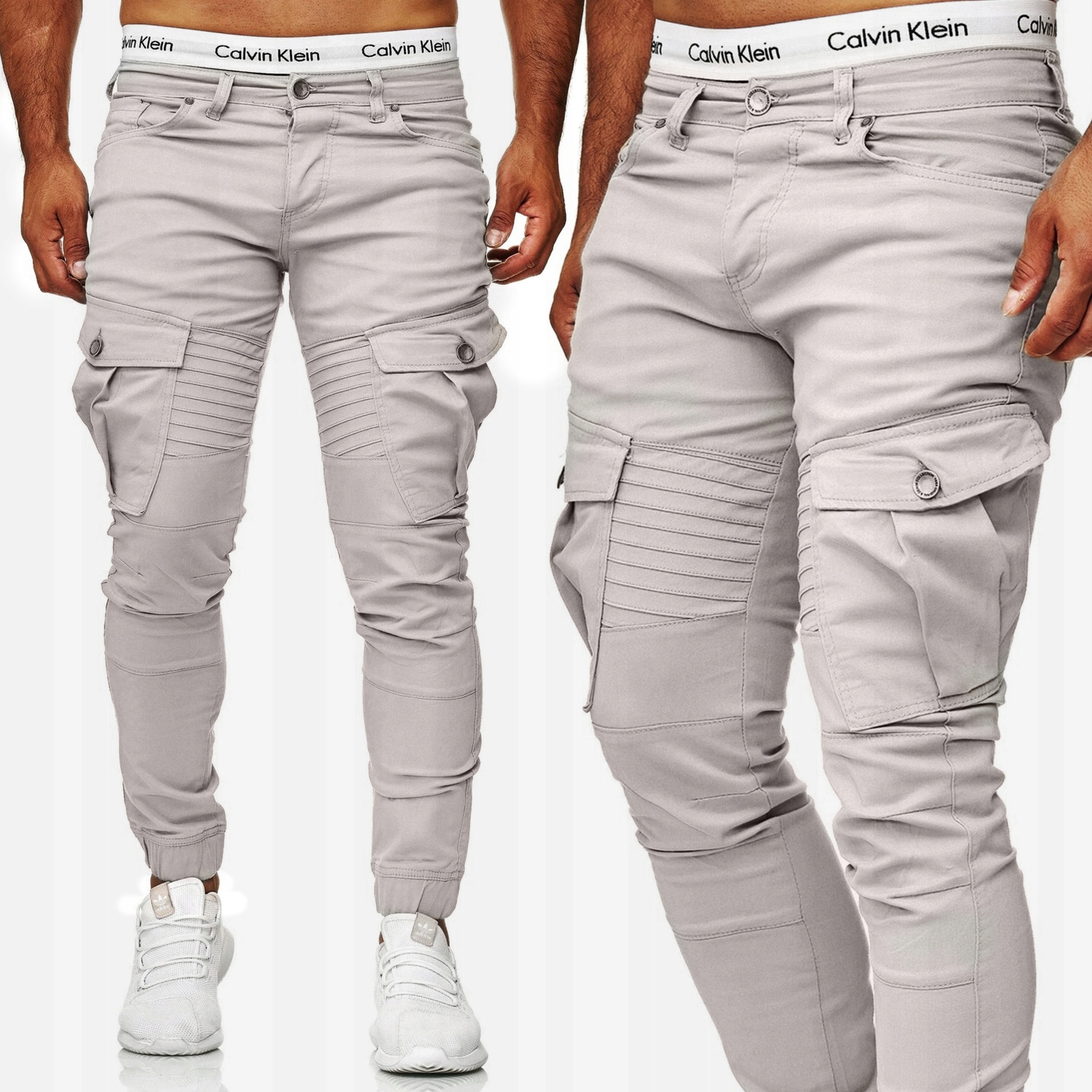 Pánské kalhoty Joggery Kapsáče Slimfit Bavlněné