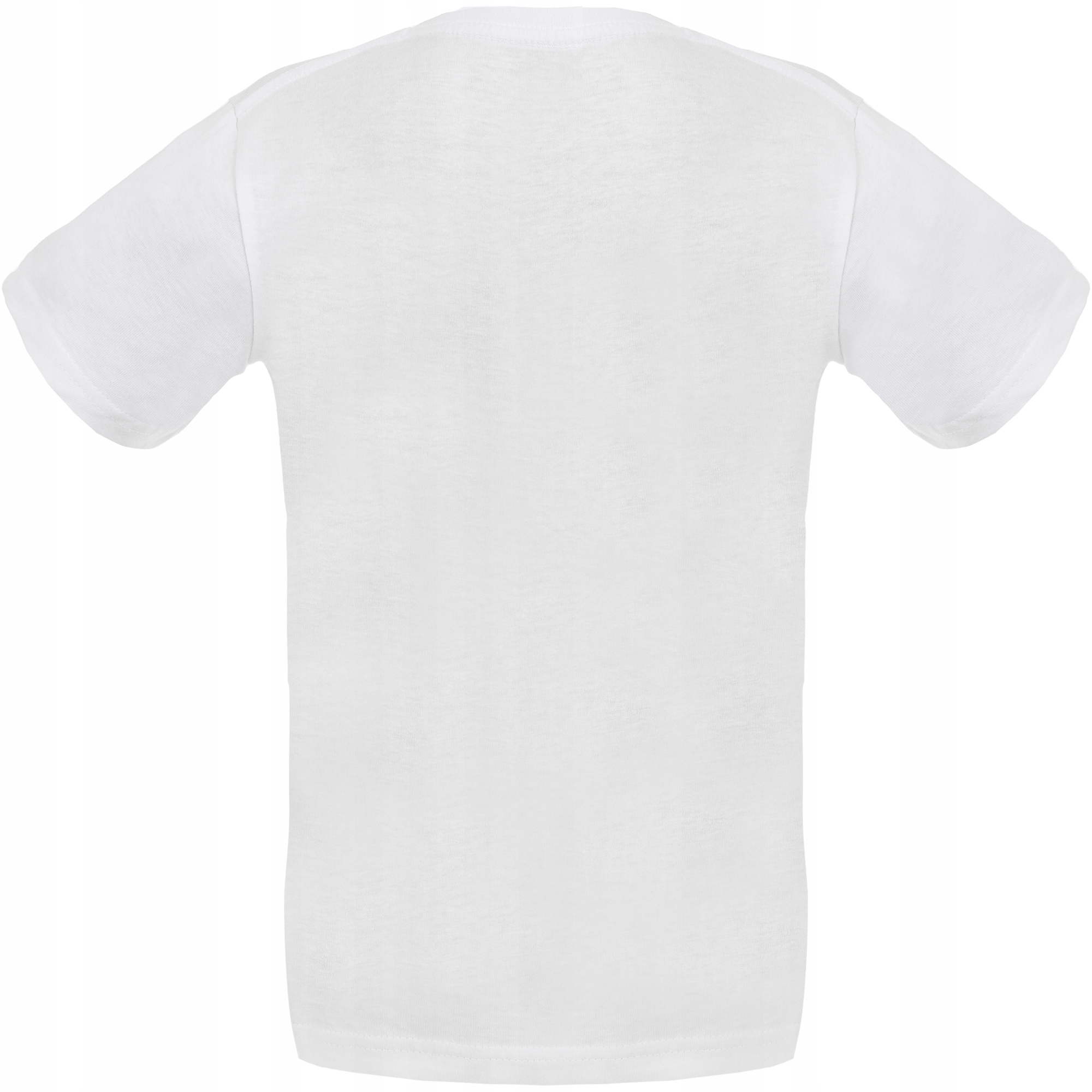 BAWEŁNIANA KOSZULKA DZIECIĘCA BIAŁA WF SZKOLNA 164 Kod producenta KT03