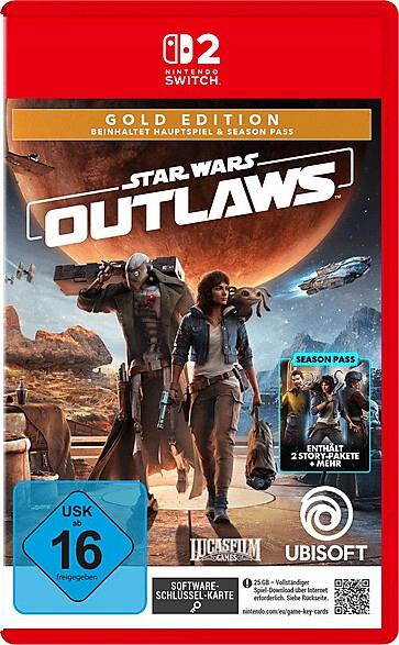 Star Wars Outlaws Gold Edition Nintendo Switch 2