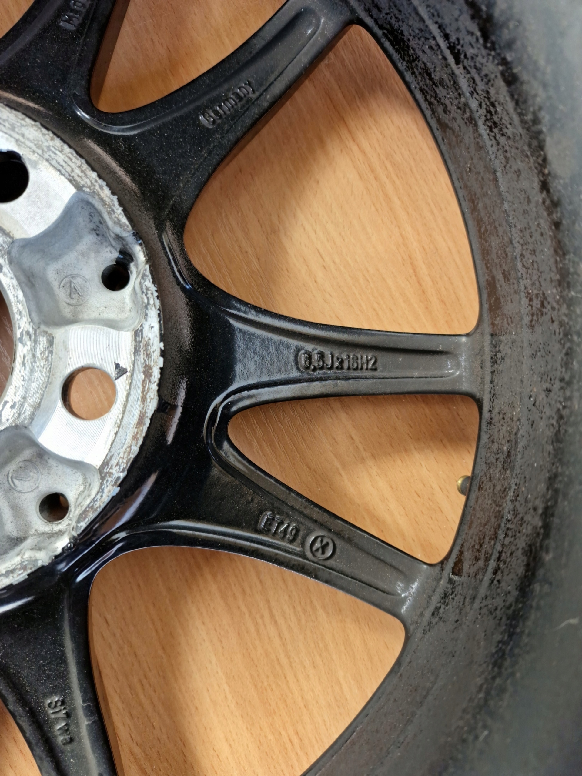 disk disk MERCEDES W246 B-KLASA CLA 6.5X16 OE