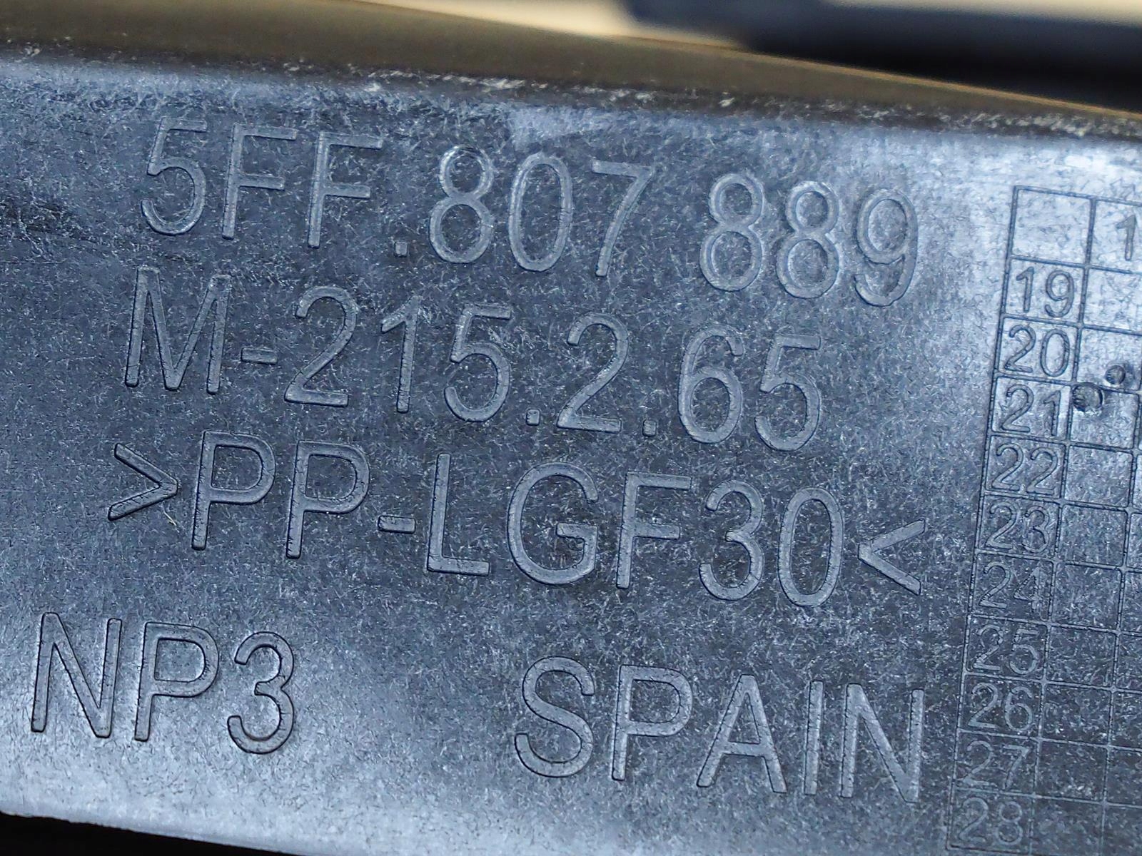 FORMENTOR CUPRA ПЕРЕДНИЙ ЛЕВЫЙ СЛАЙД 5FF807889