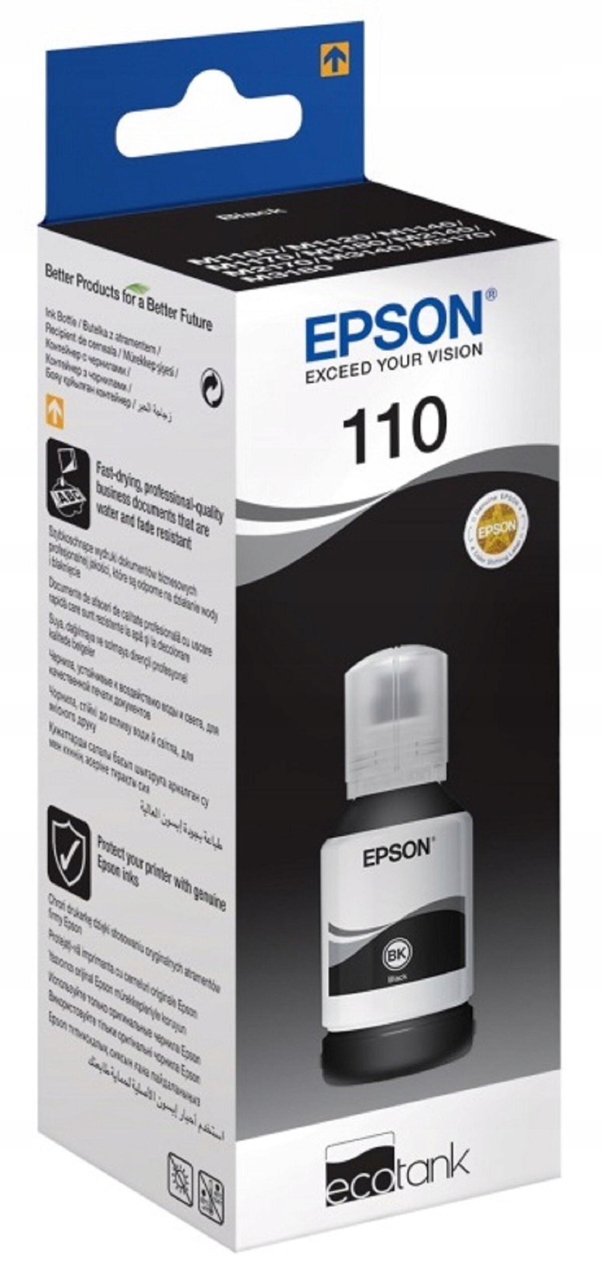 

Tusz Epson EcoTank 110 Czarny 120 ml C13T03P14A