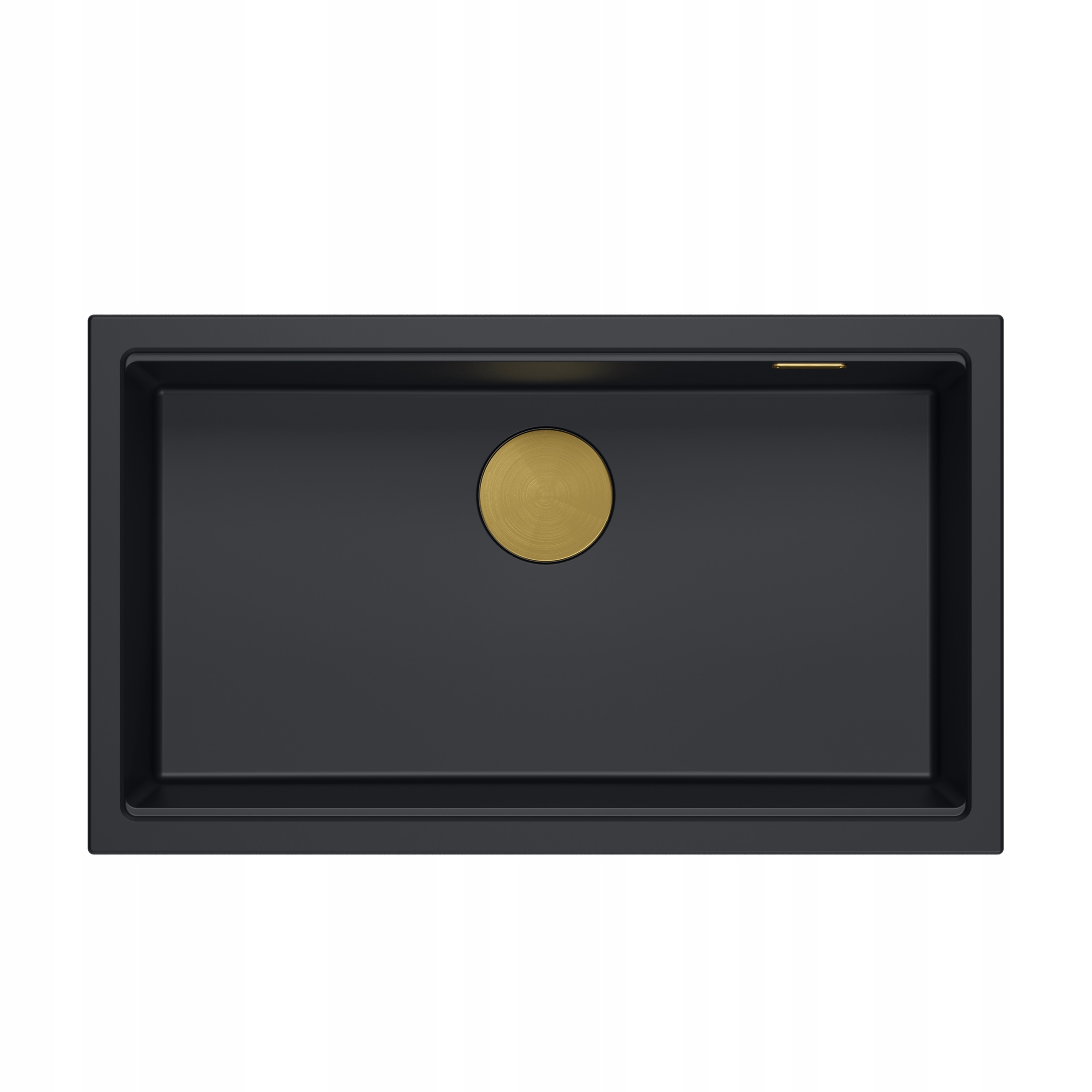 Quadron Drez Logan 110 Zápustný drez Granit Carbon Zlato 76x45 cm