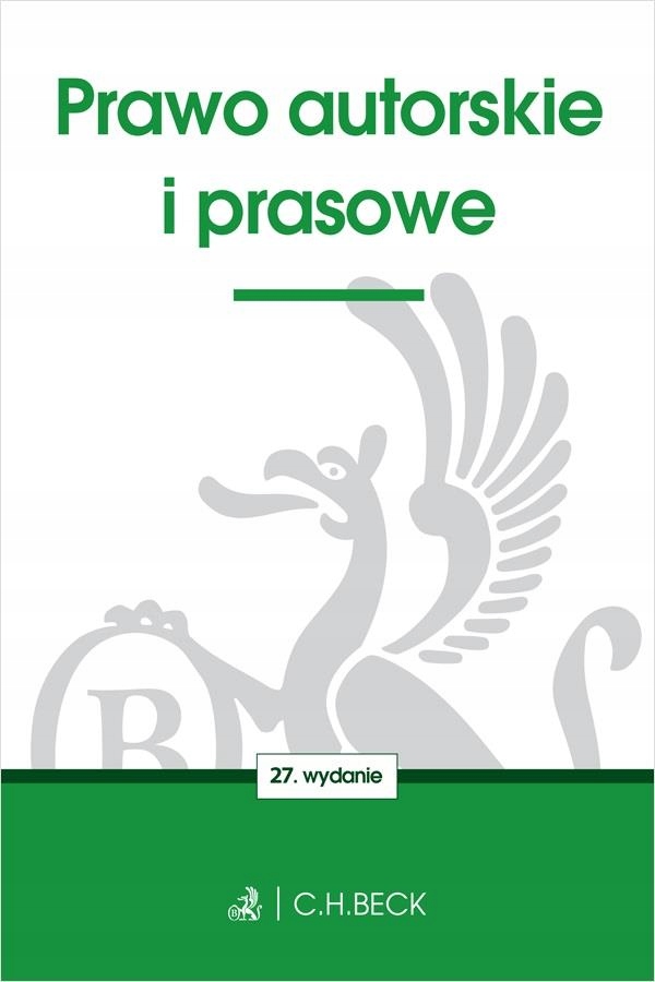 PRAWO AUTORSKIE I PRASOWE WYD 2023 KSIĄŻKA