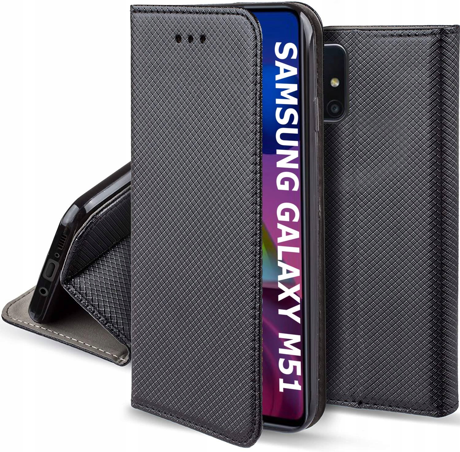 

Etui do Samsung Galaxy M51 Smart Magnet Szkło