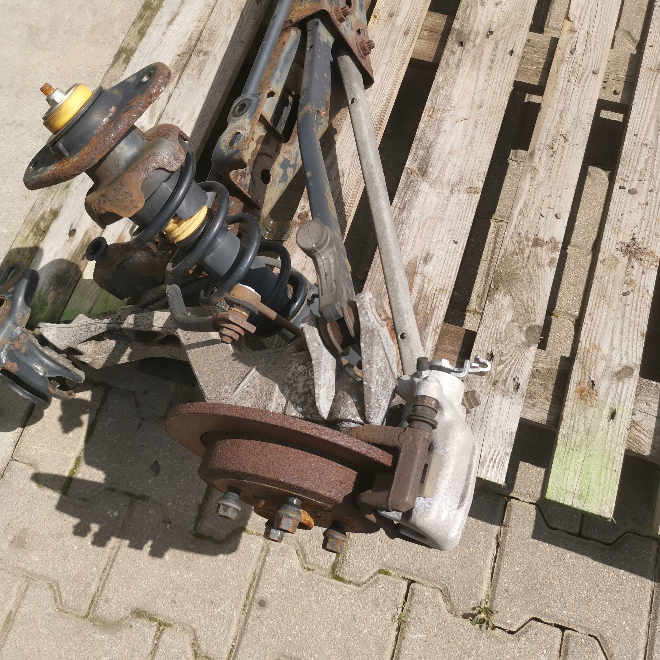 MINI COOPER R56 подвеска Задний Комплектная