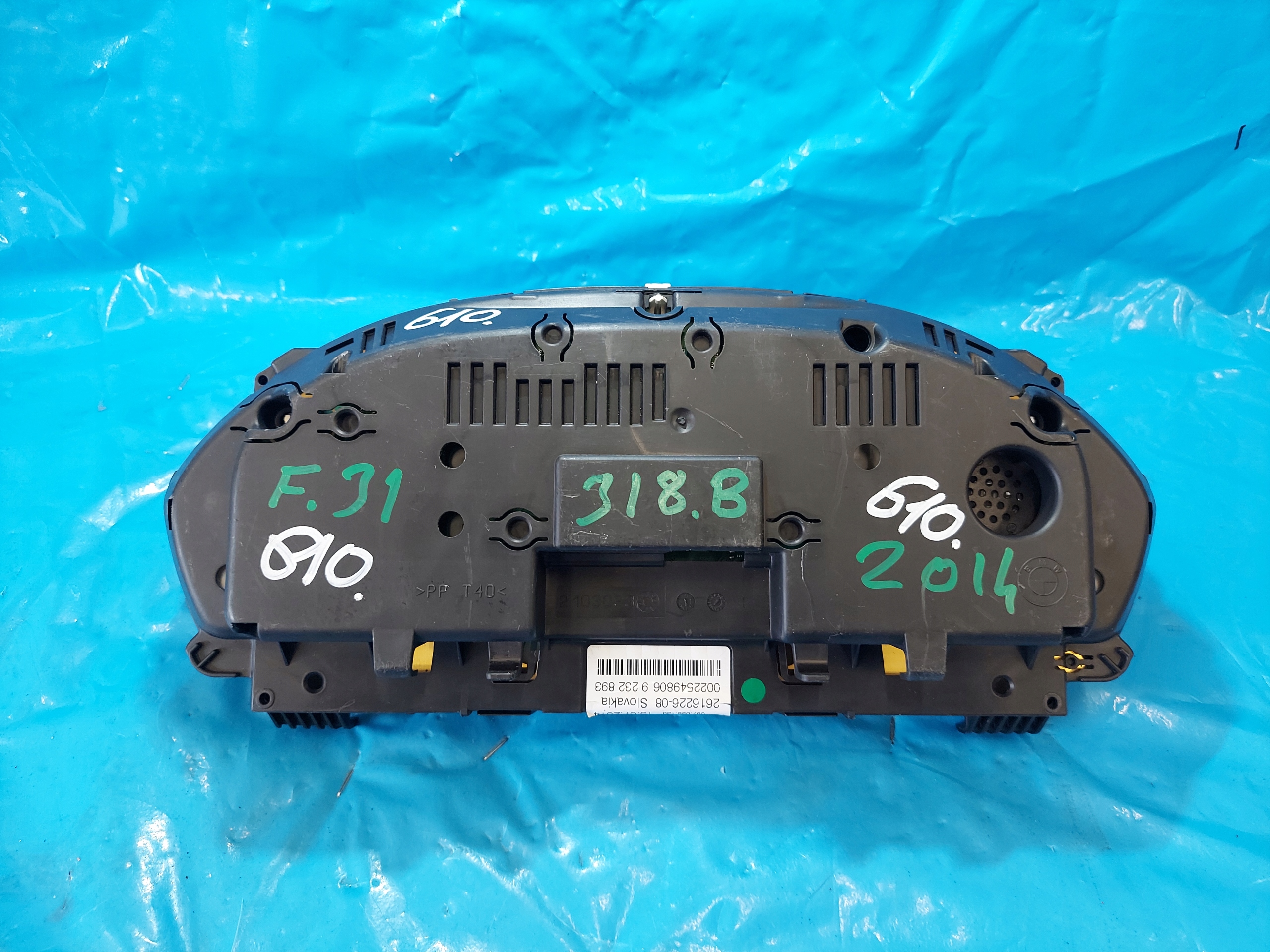 dials clock BMW F31 318B 6210IK9365933