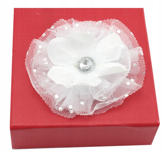 

Ozdobna Duża Klamerka Do Włosów Kwiat Cyrkonia