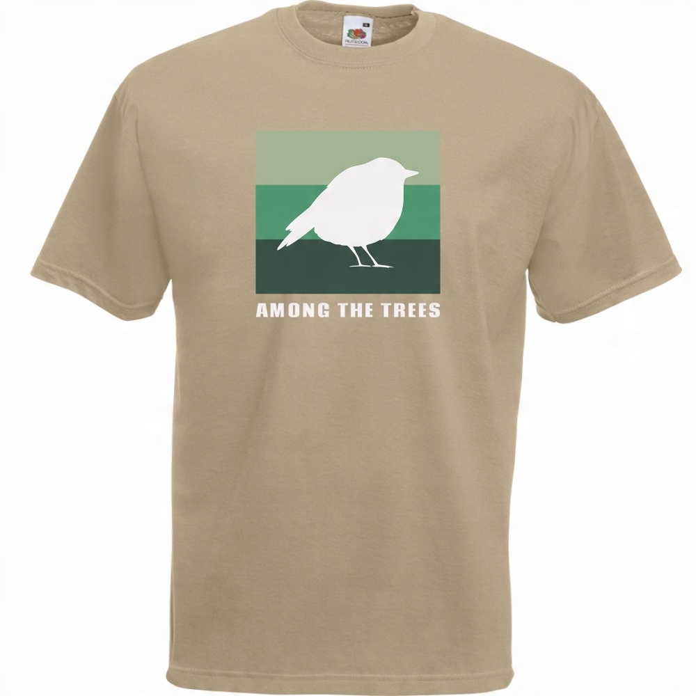 

Koszulka among trees ptak ptaszek M khaki
