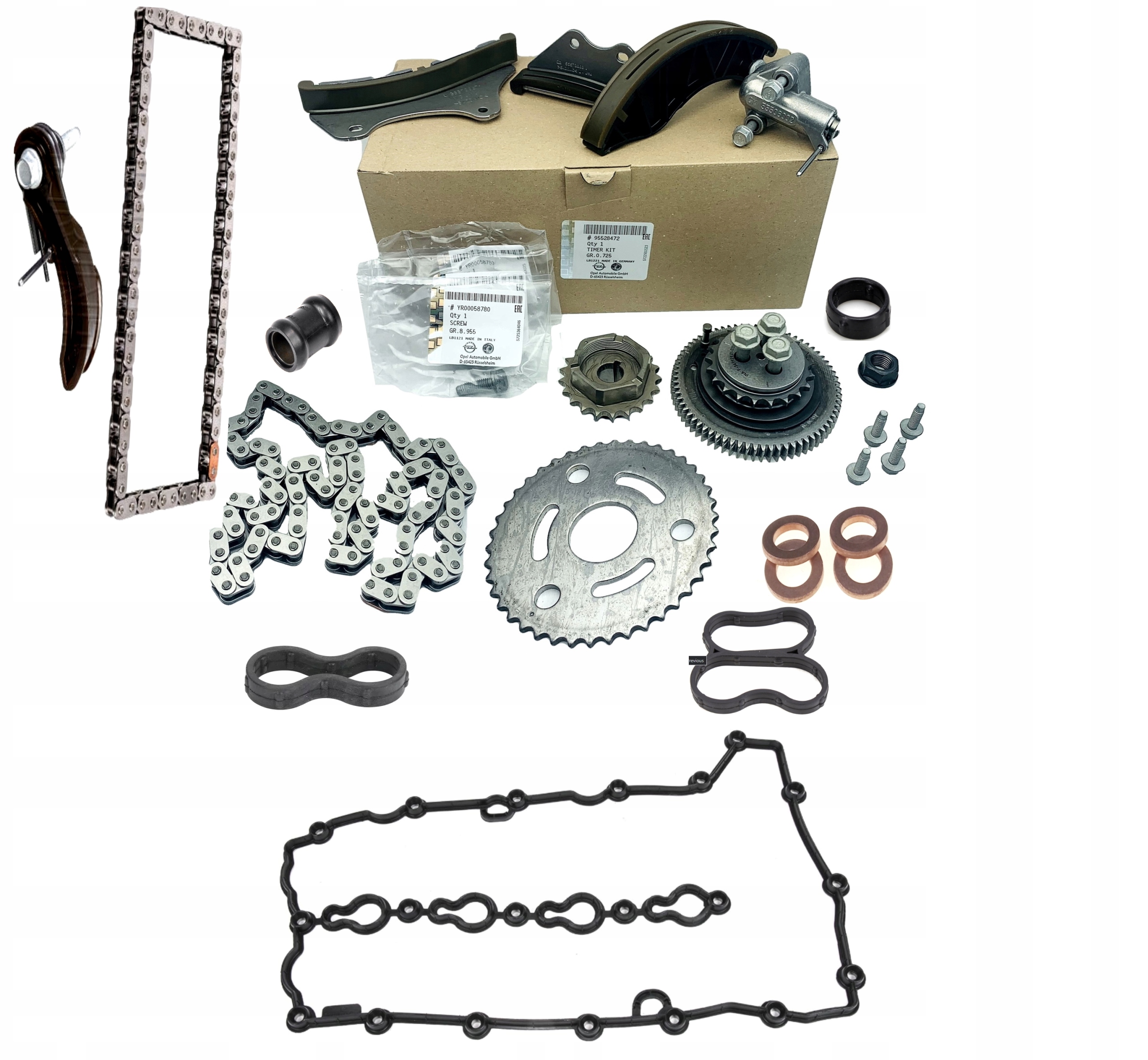 ŁAŃCUCH ROZRZĄDU OPEL ASTRA J K MOKKA 1.6 CDTI OE