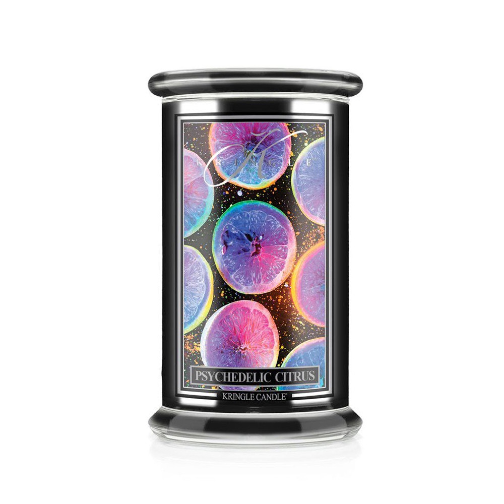 Velká svíčka Psychedelic Citrus Reserve Line Kringle Candle