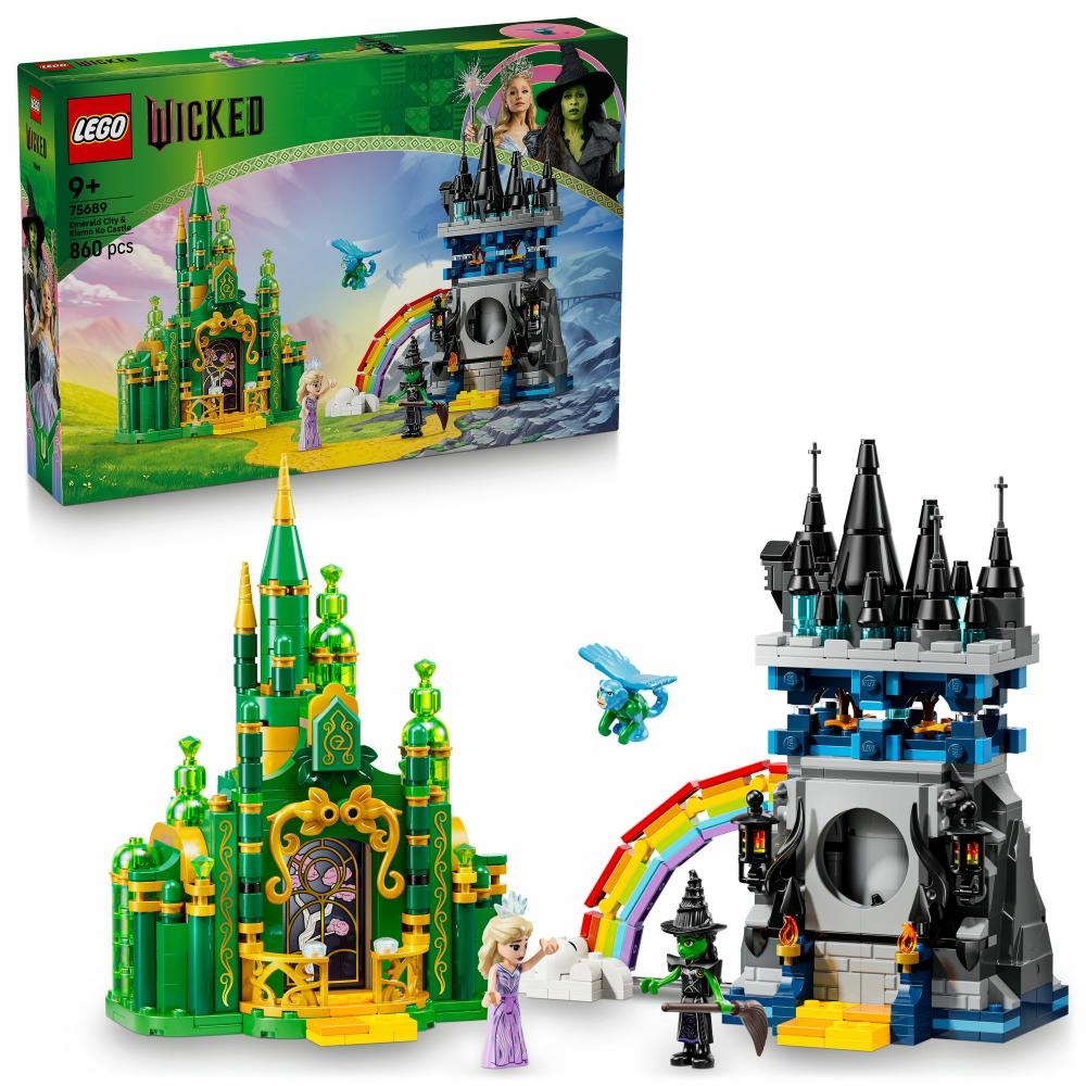 LEGO 75689 WICKED Emerald City i Kiamo Ko Castle