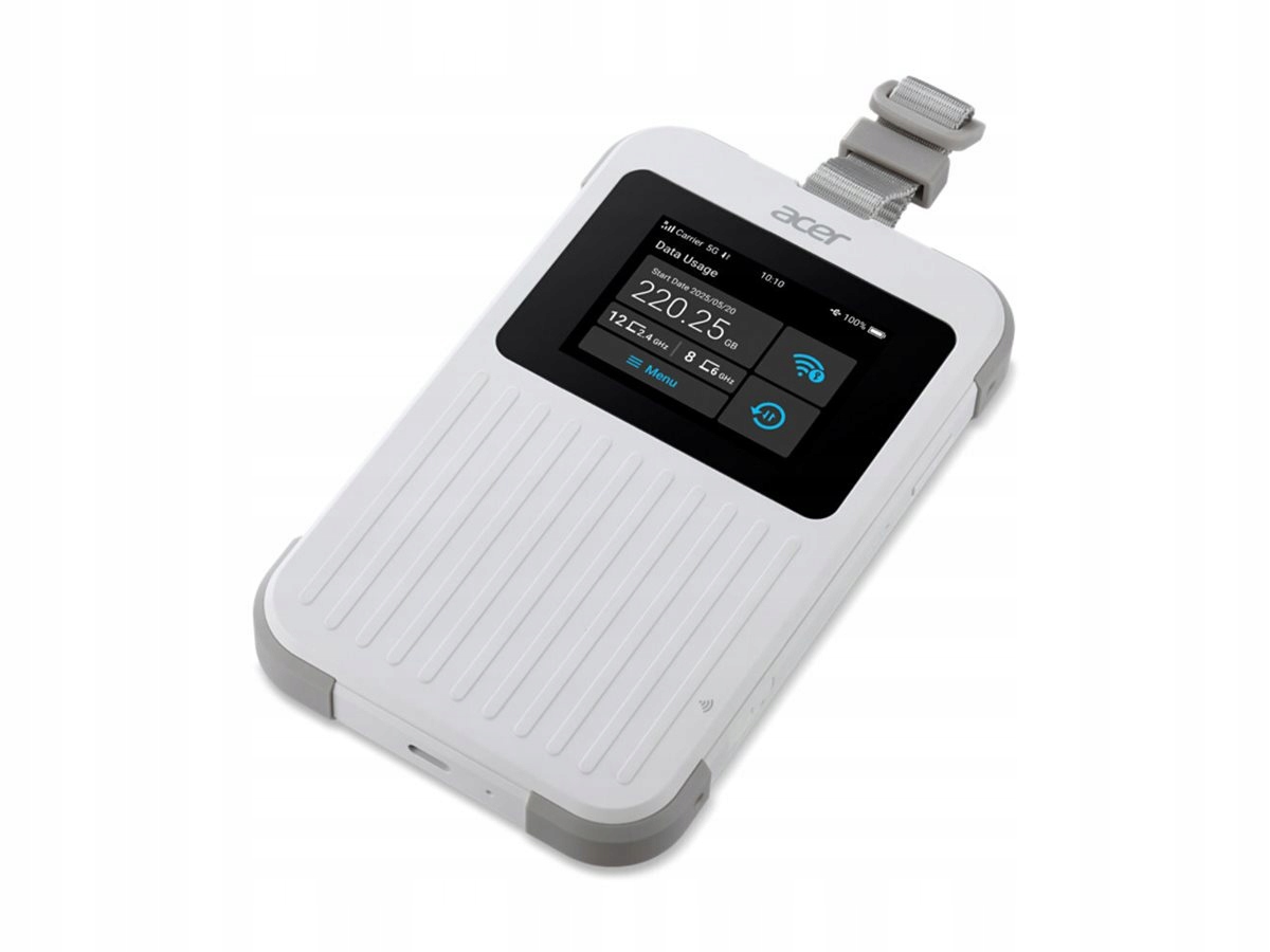 Mobilny hotspot Acer Connect M6E Wi-Fi 5G, Usb, typ C, niebieski