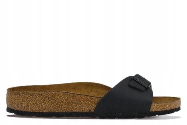 Klapki Birkenstock Madrid Bf Narrow Czarne 39