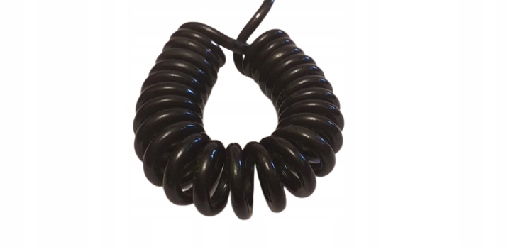 KABEL PRZEWÓD SPIRALNY 2-ŻYŁOWY 2x0,75 0,5-3m