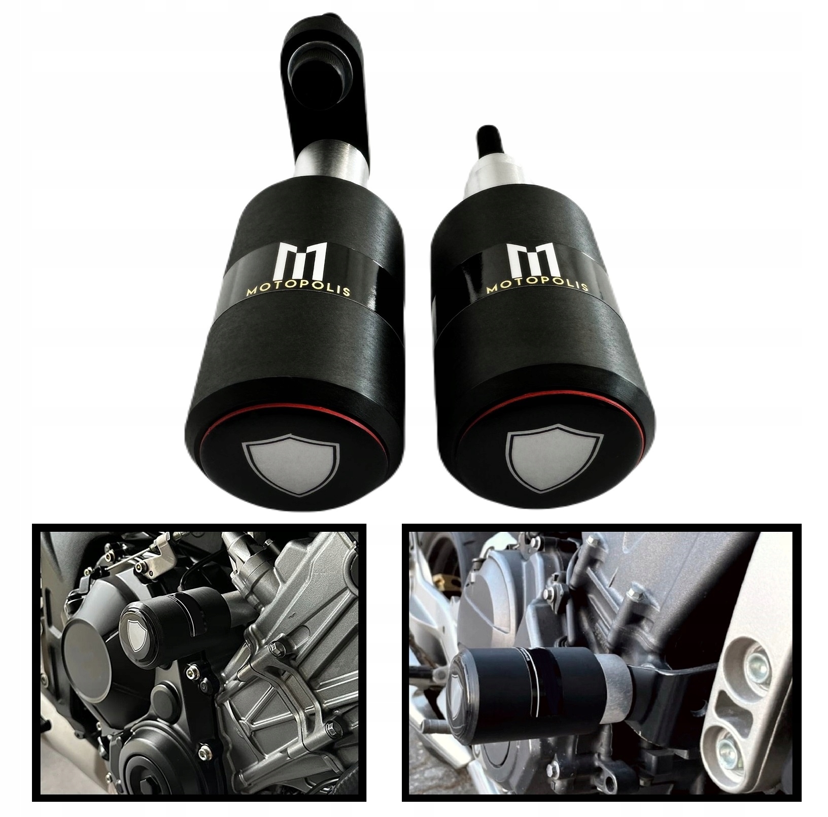 Crash Pady MotopoliS pre Yamaha R6 YZF-R6 2003-2005 Slidery