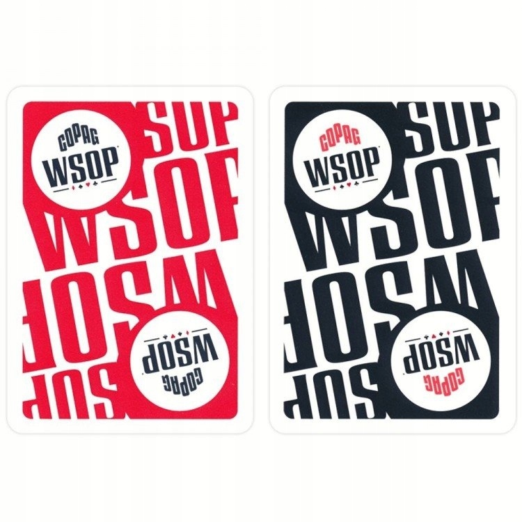 Karty do gry 2 talie Copag WSOP Jumbo Index Wiek gracza 8-11 lat 12-14 lat 15-18 lat 18+