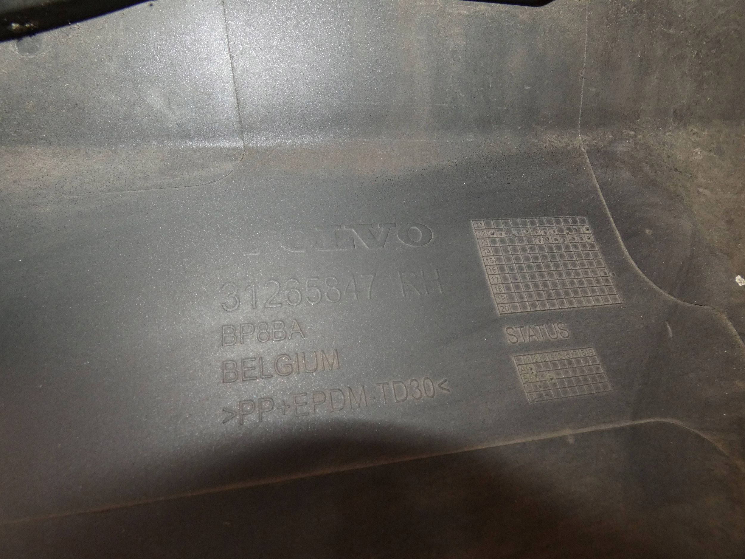 cap threshold right side Volvo V40 31265847