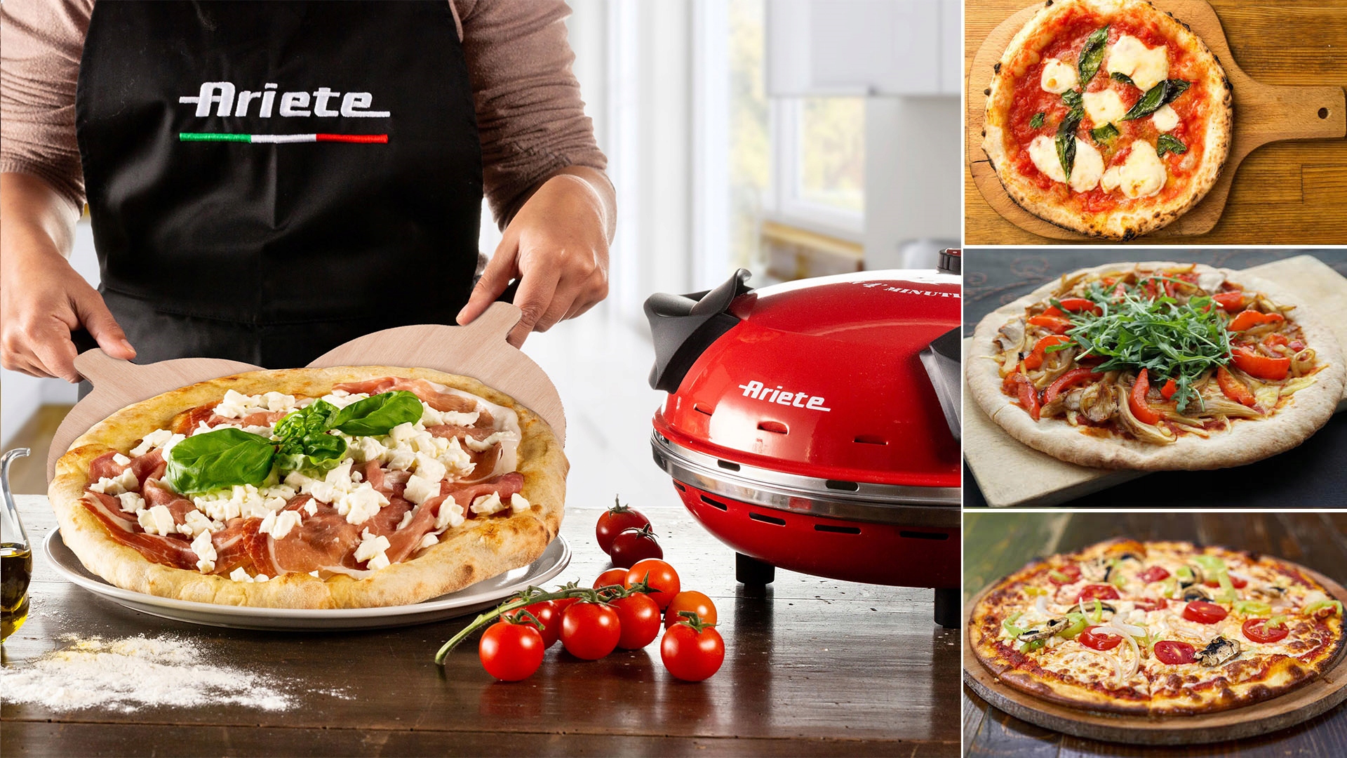 WYPRZEDAŻ PIEC DO PIZZY 909 ARIETE MINI PIEKARNIK Model 909