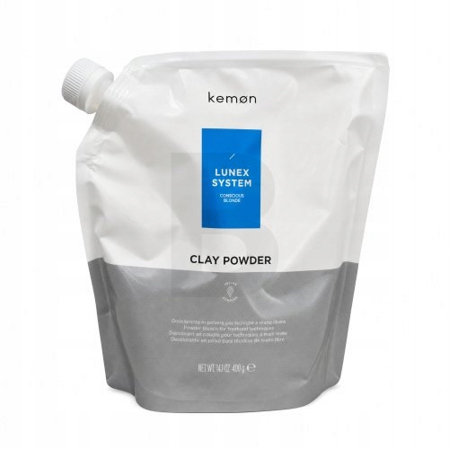 Kemon Lunex System Clay Powder pudr pro zesvětlení vlasů 400 g