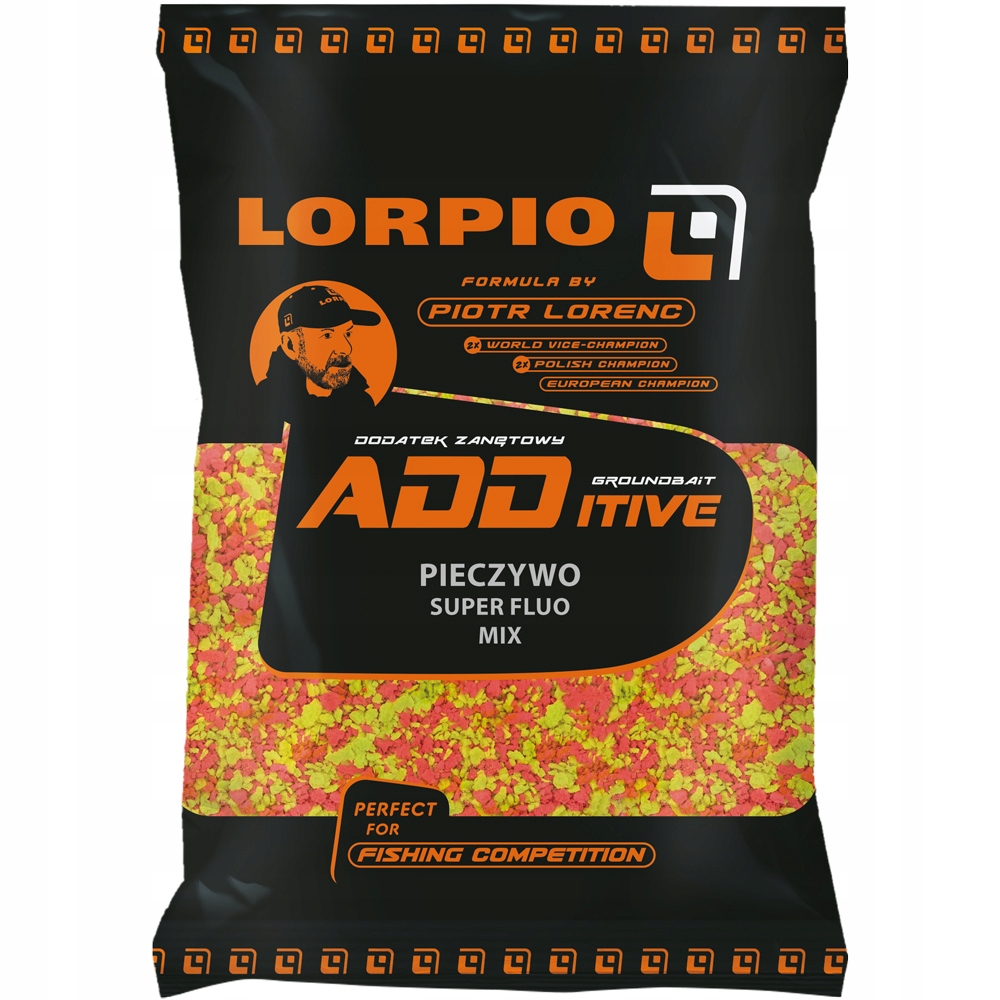 Zanęta Lorpio dodatek Pieczywo Fluo Mix 400g