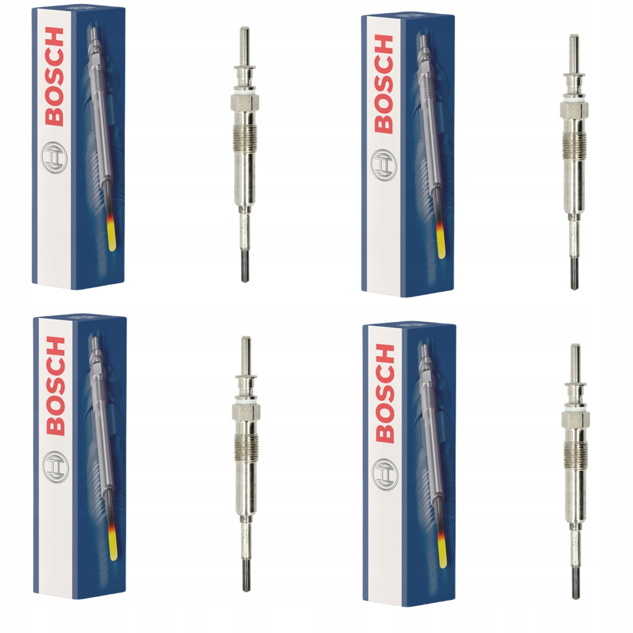 BOSCH ŚWIECE ŻAROWE DO BMW 3 E90 3.0 2006-2011