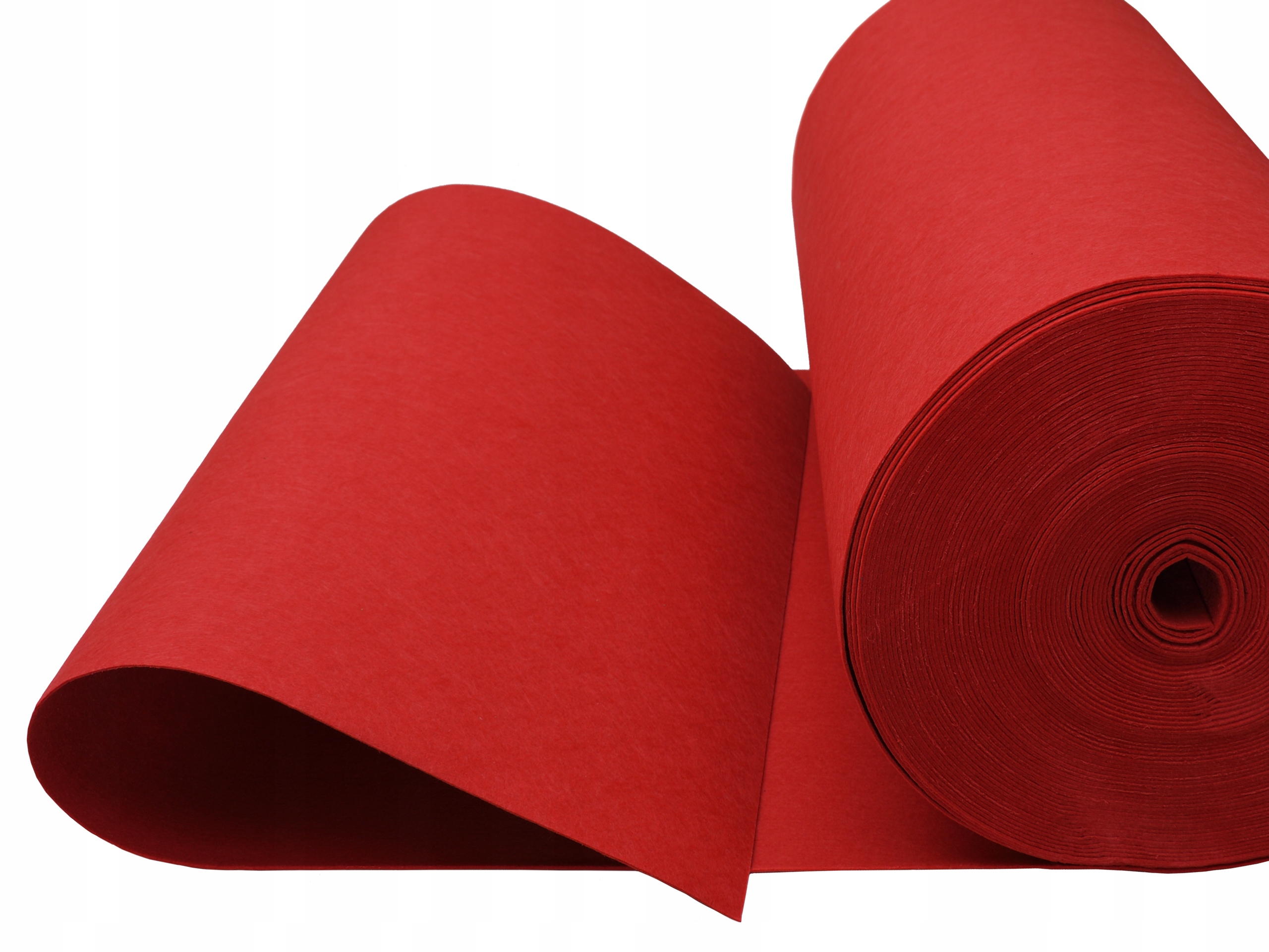 

Dywan Czerwony 300g Chodnik Wykładzina Ślub Varius