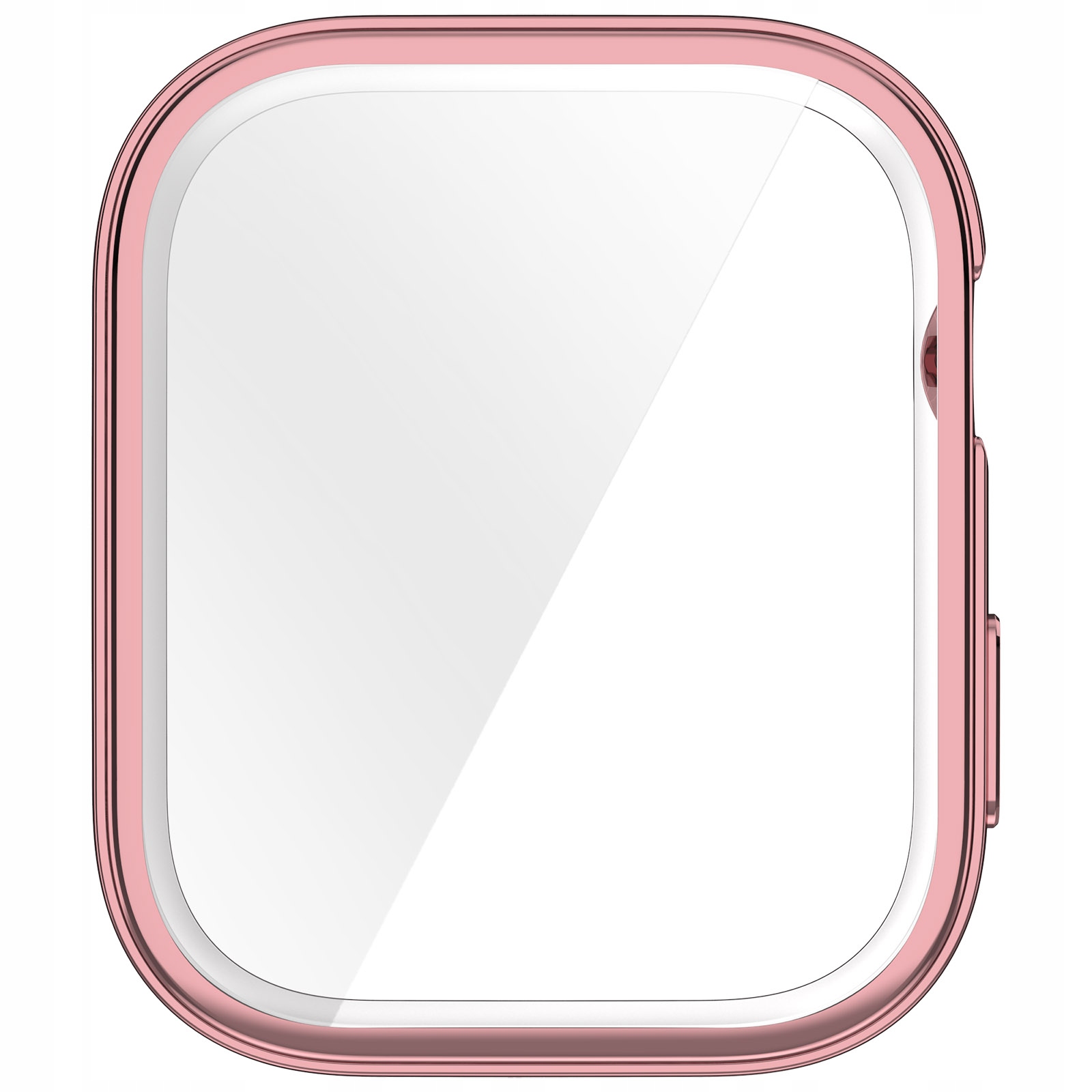 ETUI OBUDOWA 2W1 Z OSŁONĄ NA EKRAN DO HUAWEI WATCH FIT 3 - RÓŻOWY Kolor czarny