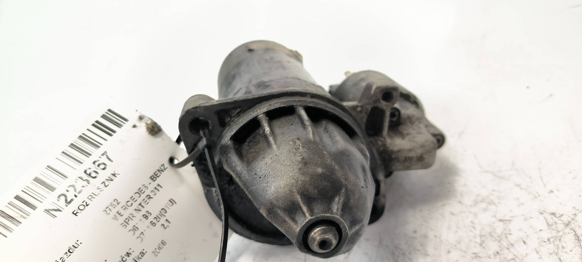 starter 0986021360 MERCEDES - BENZ SPRINTER 311