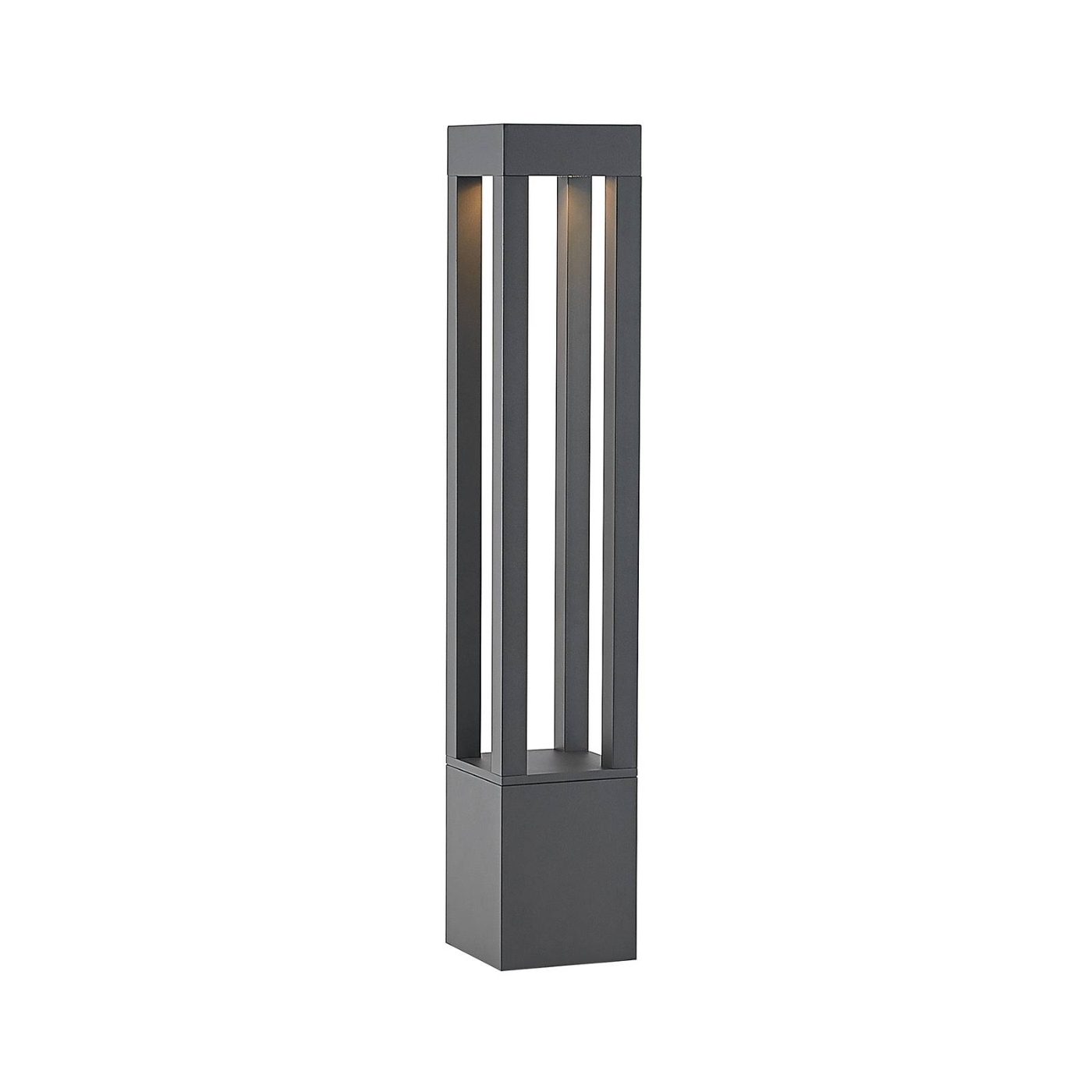 Słupek oświetleniowy Led Arcchio Lienna, 90 cm, szary, metal, IP65