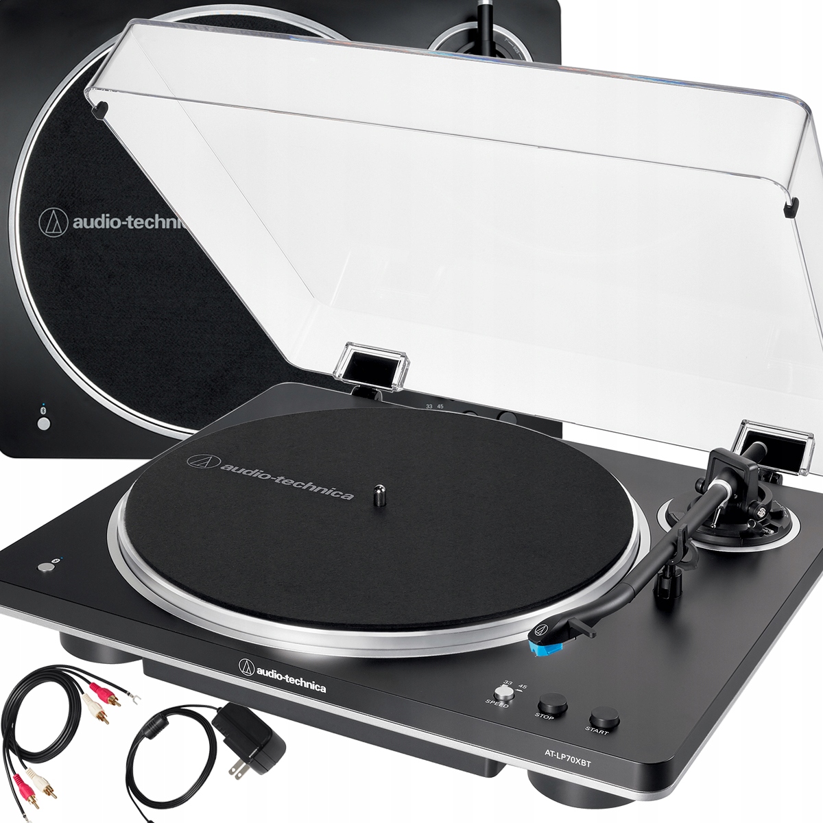 Audio-Technica AT-LP70XBT Automatický gramofón s remeňovým pohonom Bt