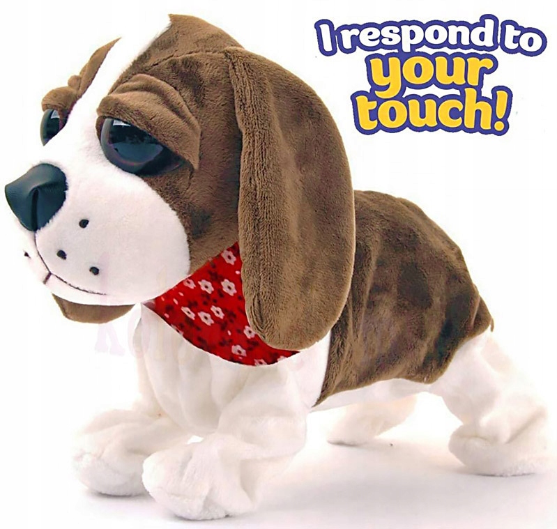 PIESEK INTERAKTYWNY 2173 - DUŻO FUNKCJI CHODZĄCY domek dla lalek kotek kot Marka inna