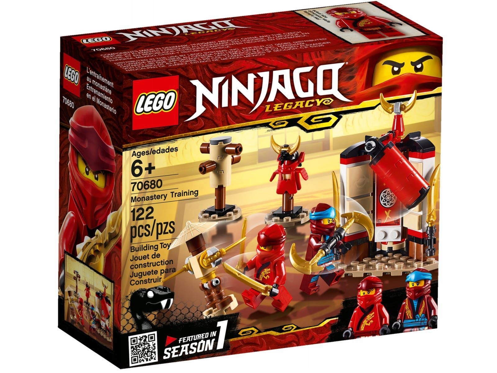 Lego 70680 Ninjago Szkolenie w klasztorze Kai Nya