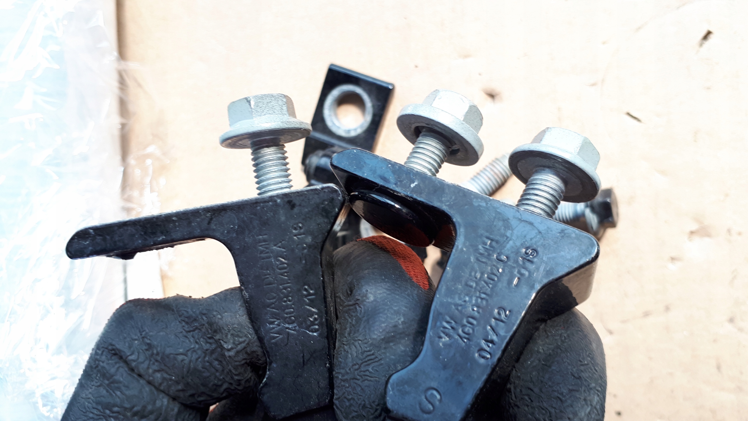 A6 C7 4G hinge hinges door right right rear part LY9B